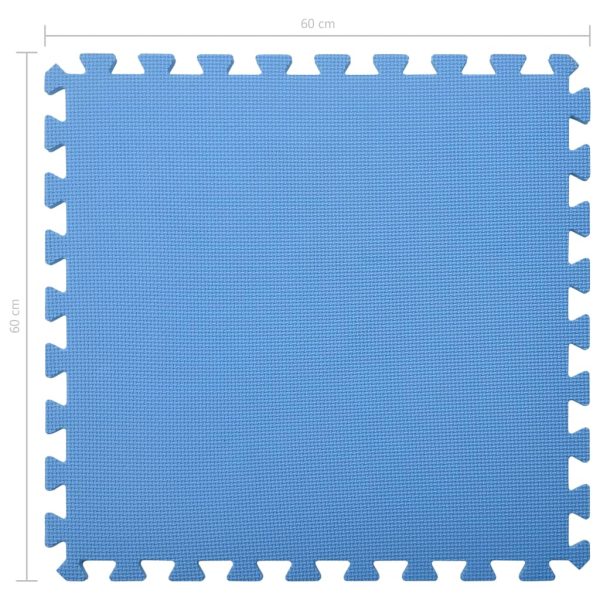 Tapetes de chão 6 pcs 2,16 ㎡ espuma de EVA azul - Image 9