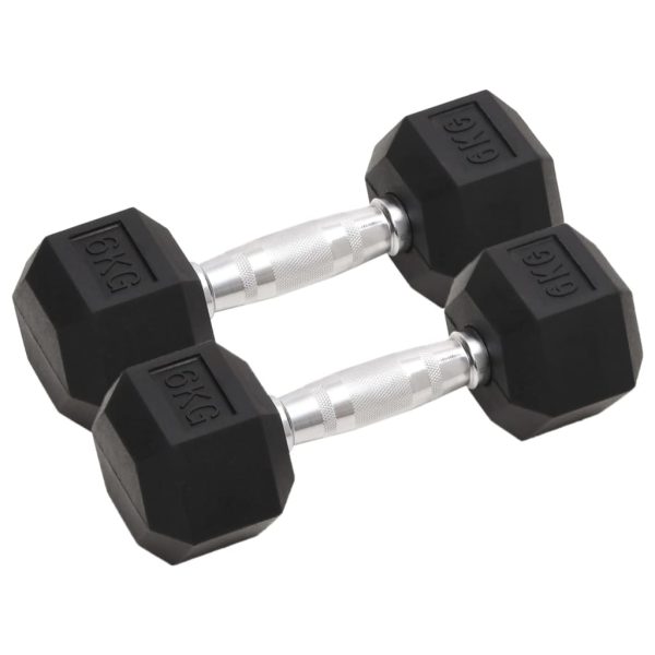 Halteres 2 pcs 12 kg ferro fundido