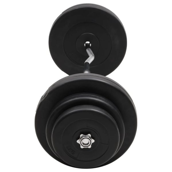 Barra curl com discos 60 kg - Image 4