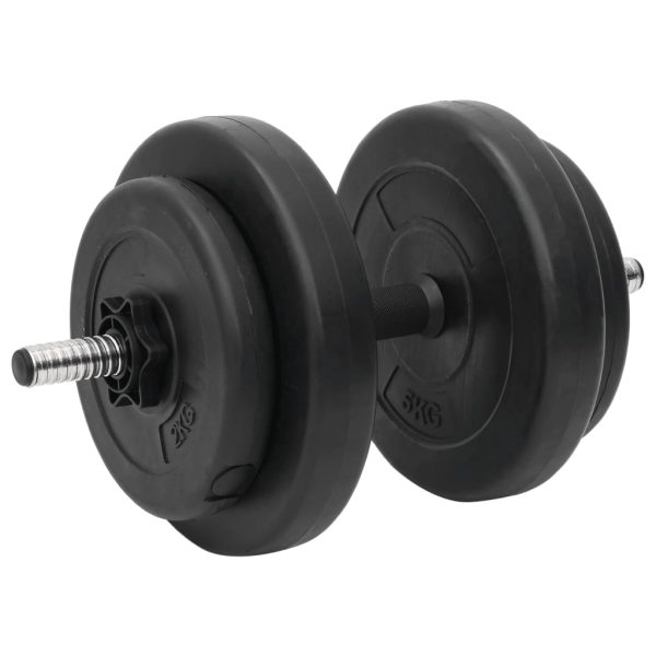 Barra curva e haltere com discos 60 Kg - Image 6