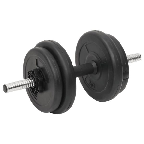 Barra curva e haltere com discos 60 Kg - Image 8
