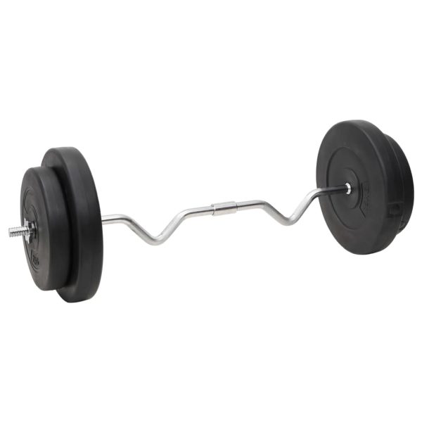 Conjunto de barras e halteres com discos 90 Kg - Image 2