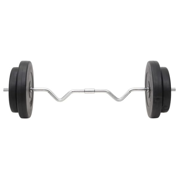 Conjunto de barras e halteres com discos 90 Kg - Image 3