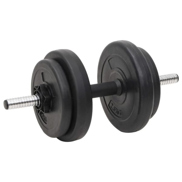 Conjunto de barras e halteres com discos 90 Kg - Image 7
