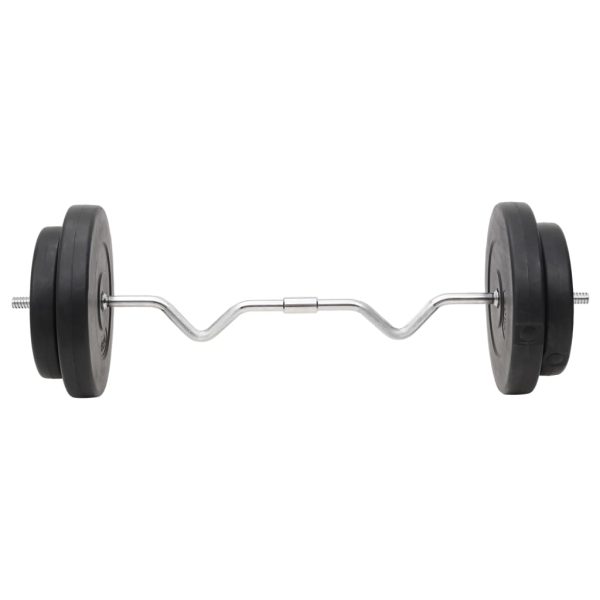 Conjunto de barras e halteres com discos 120 Kg - Image 3