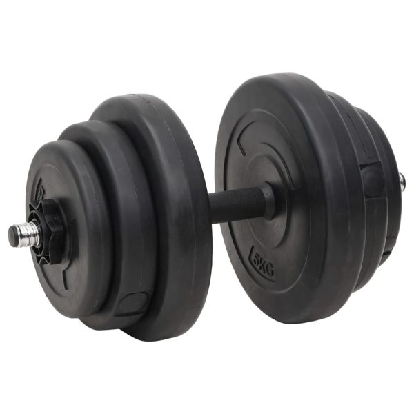 Conjunto de barras e halteres com discos 120 Kg - Image 8