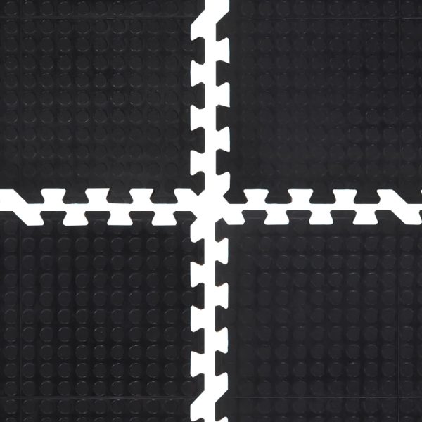 Ladrilho de borracha 12 mm 90x120 cm preto - Image 6