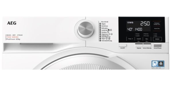 .AT.LAVASECADORA AEG LWR7194M2B 9/5JG 1400RPM D+A INVERTER - Image 2