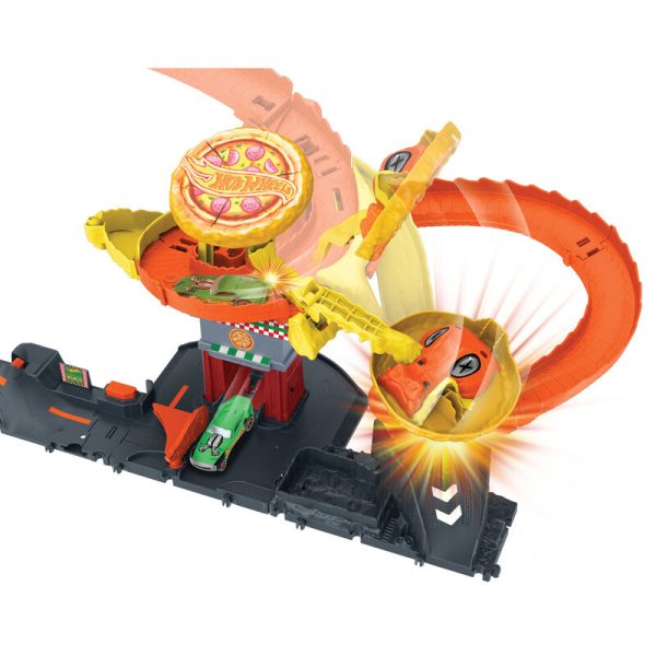 Pista Pizza Slam Ataque de Cobra Hot Wheels - Image 4