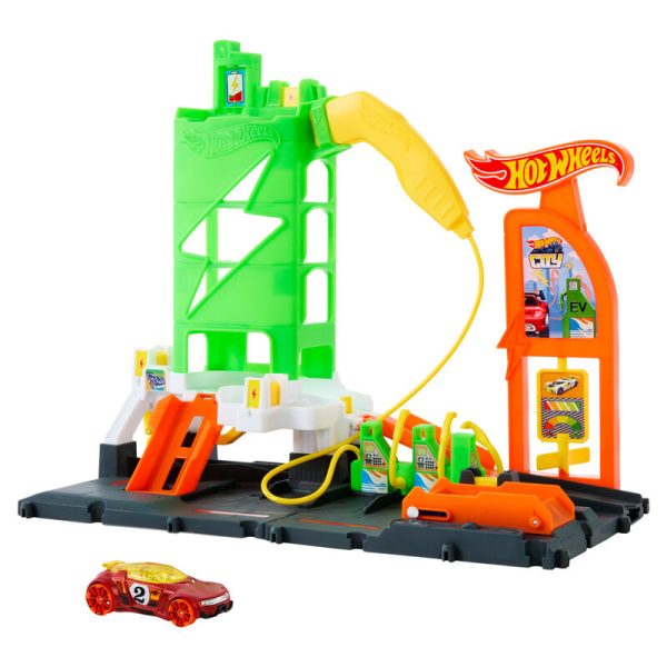 Pista Super Estacion de Gasolinera Hot Wheels - Image 2