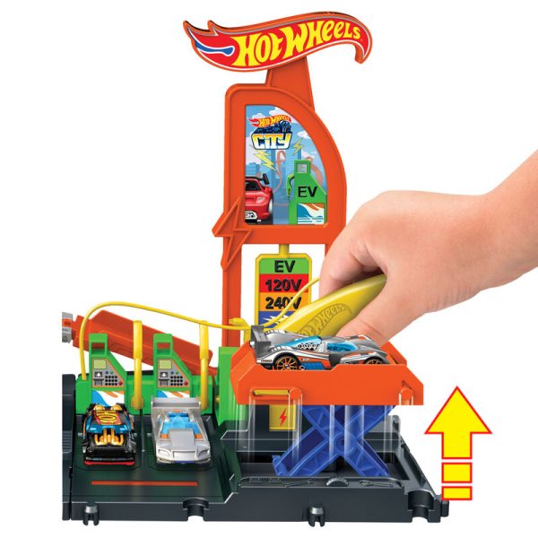 Pista Super Estacion de Gasolinera Hot Wheels - Image 5