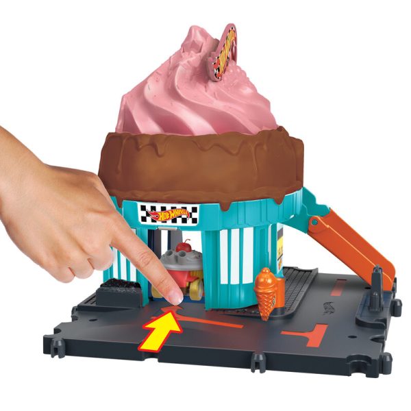 Pista Heladeria en la Ciudad City Hot Wheels - Image 3