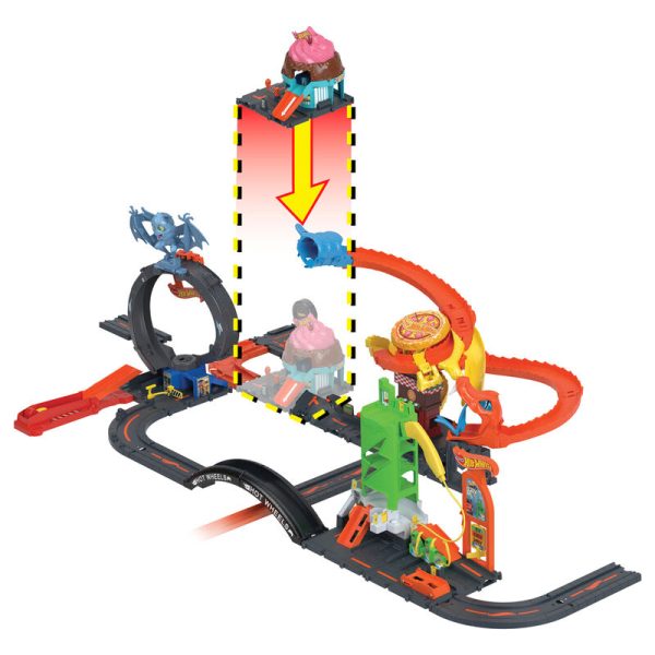 Pista Heladeria en la Ciudad City Hot Wheels - Image 5