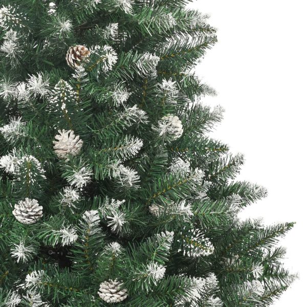 Árvore de Natal artificial com suporte 210 cm PVC - Image 5