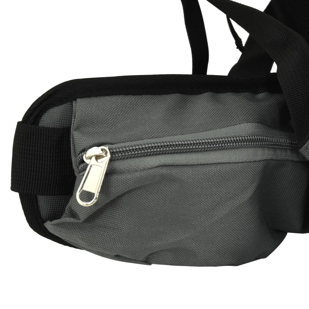 Mochila para caminhadas 60 L tecido oxford cinzento - Image 5
