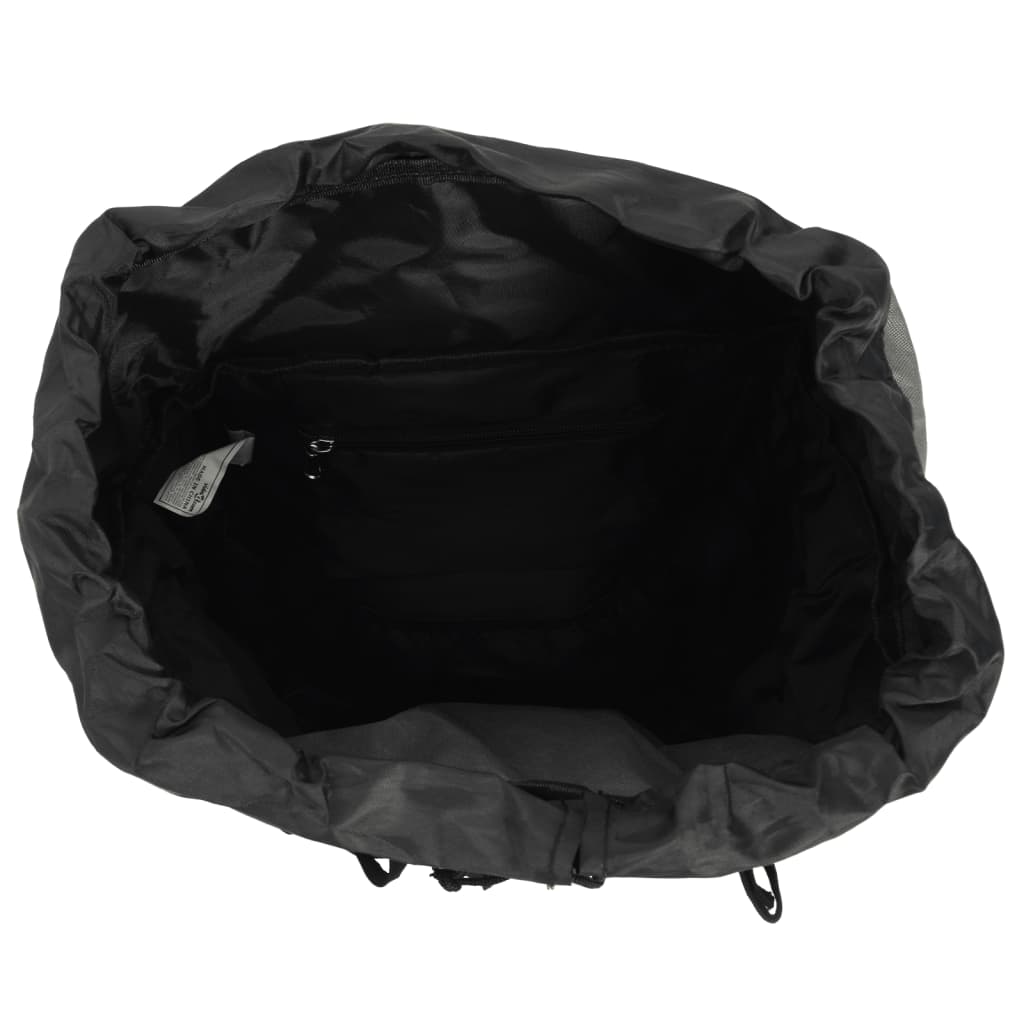 Mochila para caminhadas 60 L tecido oxford cinzento - Image 7