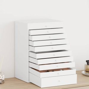 Caixa para jóias de 10 camadas com suportes para relógios