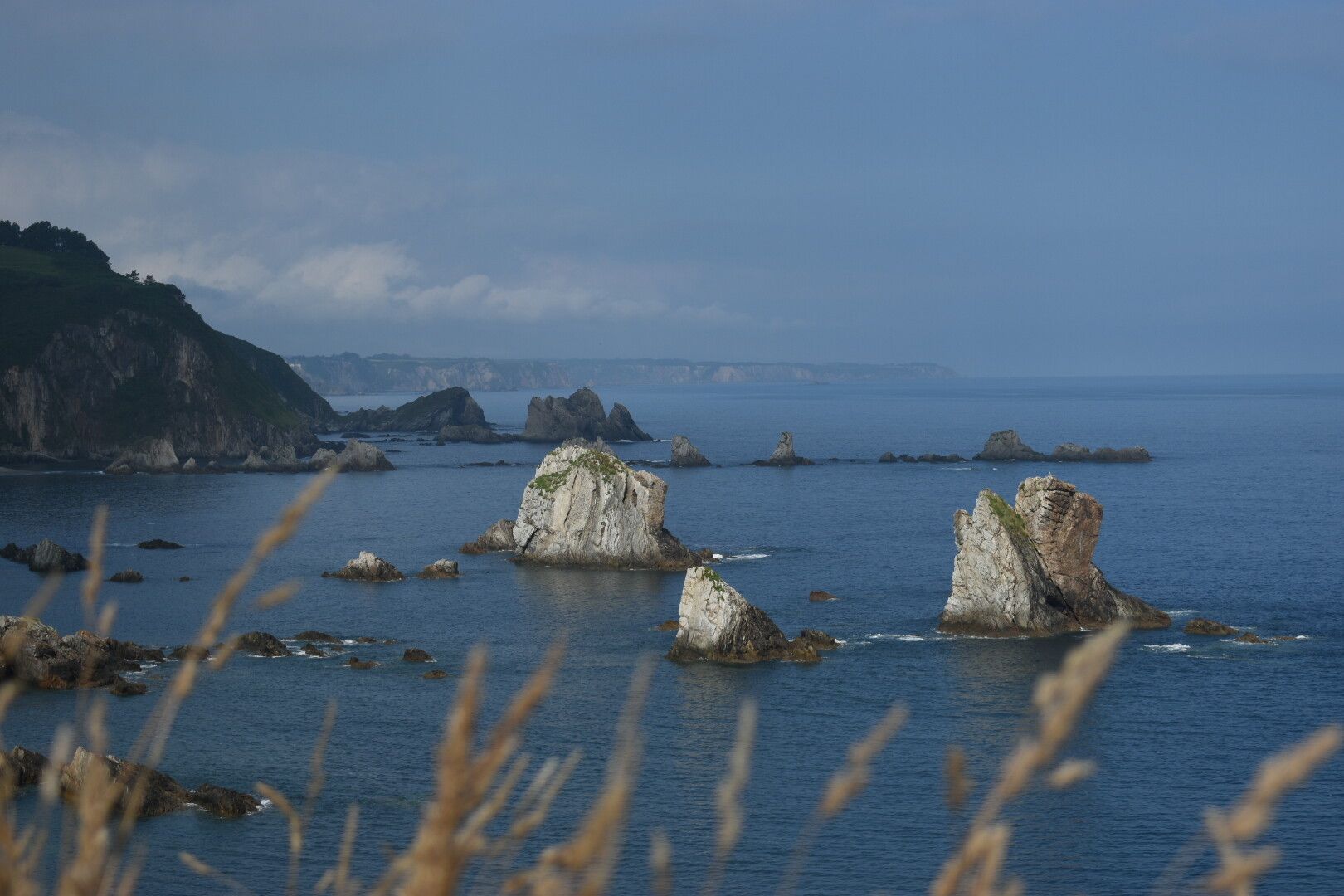 Costa asturiana, mar cantábrico