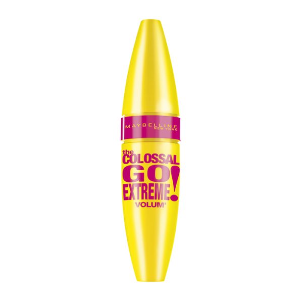 Maybelline The Colossal Go Extreme Black Máscara De Pestañas Negra Volumen- 9,5ml