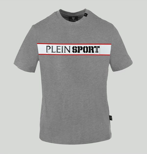 Plein Sport Camiseta TIPS40594_GREY