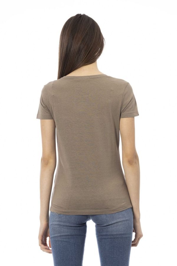 Trussardi Action Camiseta 2BT12_170Brown - Image 3