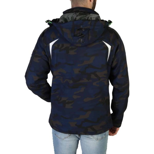 Geographical Norway Casacos Techno-camo_man_blue-green - Image 2