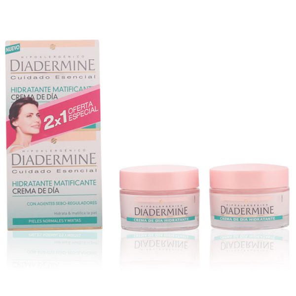 Diadermine Crema Hidratante Matificante Dia 50ml Set 2 Piezas