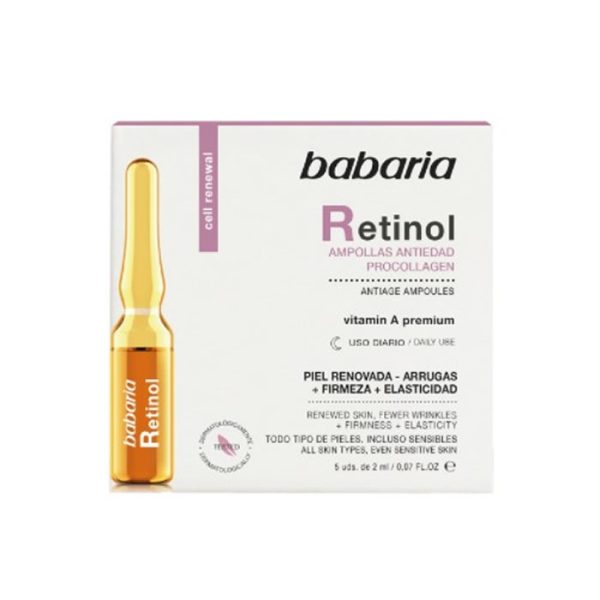 Babaria Retinol Ampollas Antiedad 5x2ml