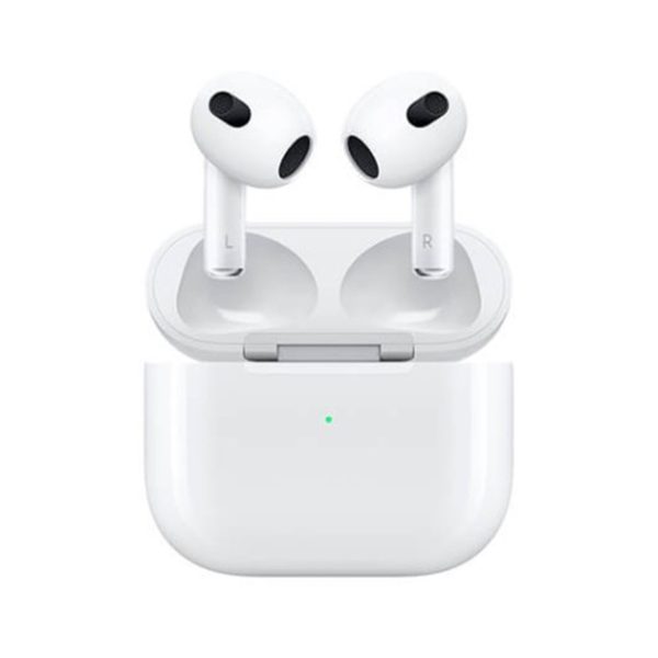 Auriculares apple airpods 3ª gen estuche de carga 2022 2 x microfono -  chip h2 -  resistencia agua -  bt.5.3 -  carga inalambrica