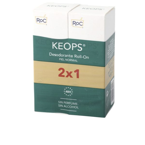 KEOPS Desodorante ROLL-ON PELE NORMAL lote 2 unid.