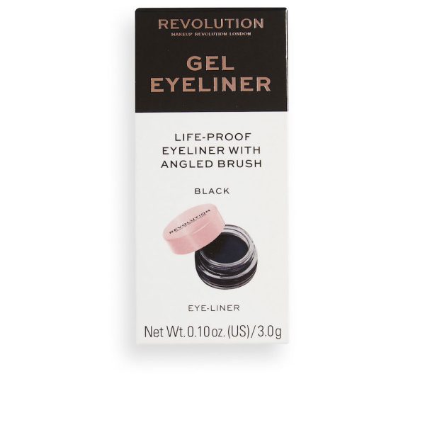 GEL EYELINER life-proof #black 3 gr