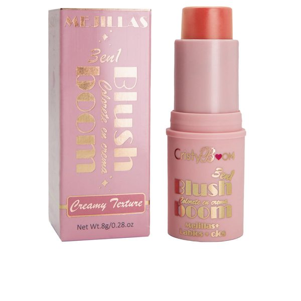 BLUSH BOOM creme blush 3 em 1 #sweet pêssego 8 gr