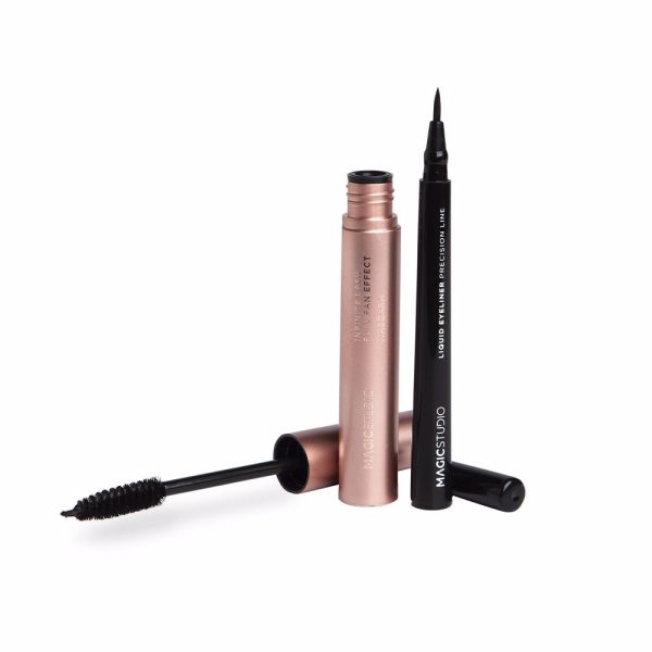 SHAKY LIQUID EYELINER &VOLUME MASCARA coffret 2 pz