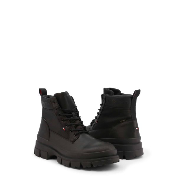 Tommy Hilfiger Botas de cano baixo FM0FM03800_BLACK - Image 2