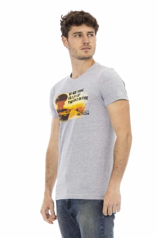 Trussardi Action Camiseta 2AT02C_13Grey - Image 2