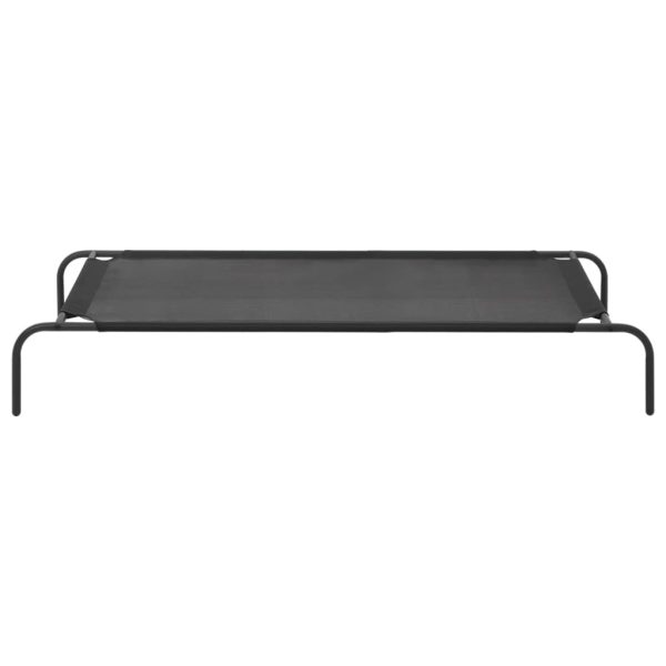 Cama para cães elevada preto XL textilene - 30173 - Image 2