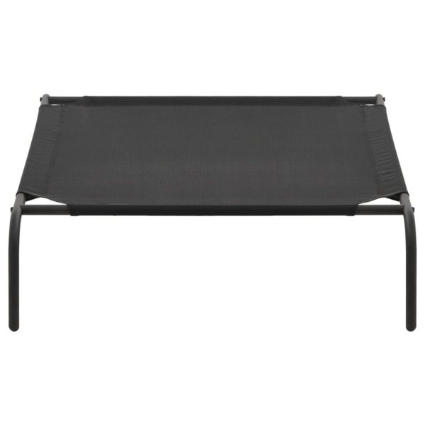 Cama para cães elevada preto XL textilene - 30173 - Image 3