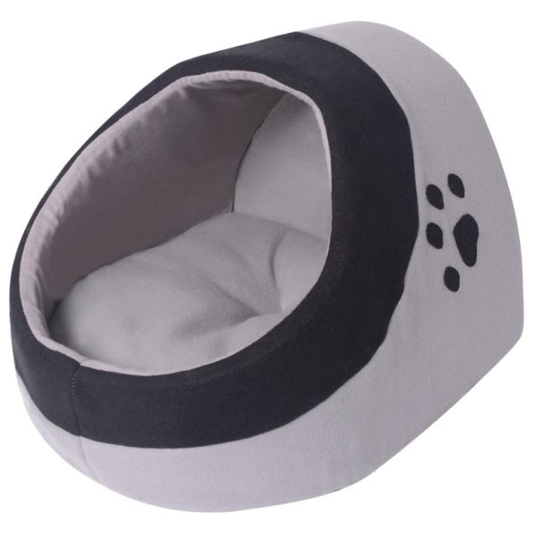 Ninho para gato cinzento e preto L - 3732