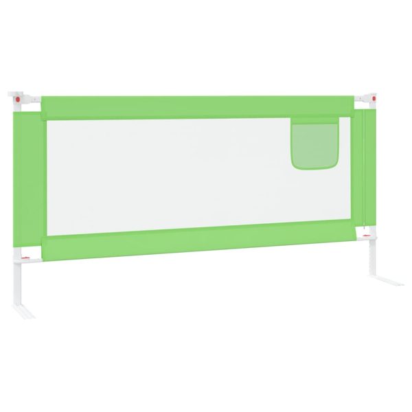 Barra de segurança p/ cama infantil tecido 190x25 cm verde - 684713 - Image 3