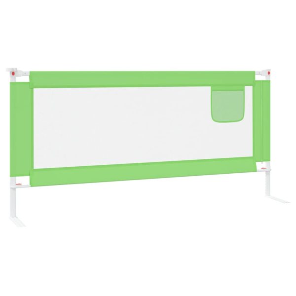 Barra de segurança p/ cama infantil tecido 200x25 cm verde - 684714 - Image 3