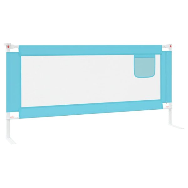 Barra de segurança p/ cama infantil tecido 200x25 cm azul - 684730 - Image 3