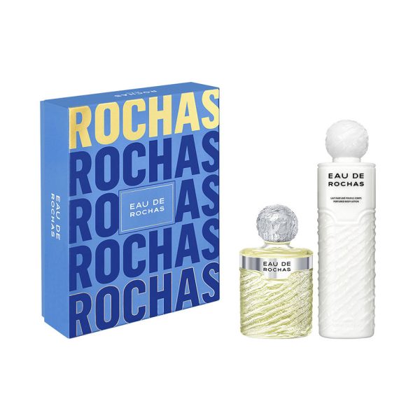 EAU DE ROCHAS ESTOJO 2 unid.