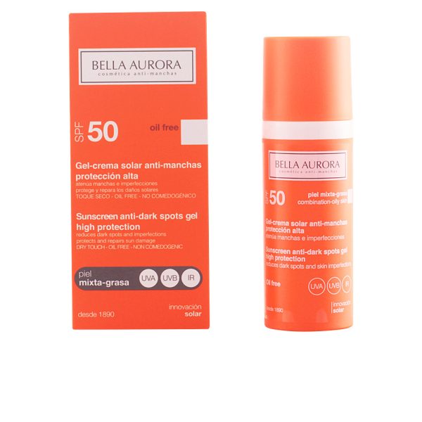 BELLA AURORA SOLAR gel anti-manchas mista/oleosa SPF50 50 ml