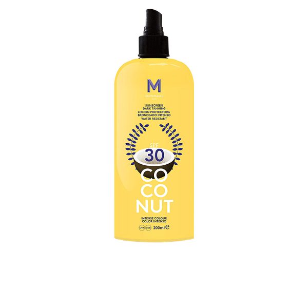 MEDITERRANEO SUN COCONUT protector solar bronzeador SPF30 200 ml