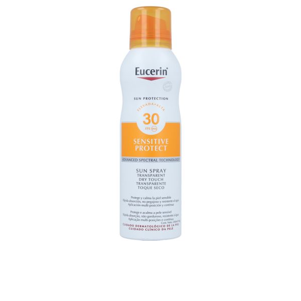 EUCERIN SENSITIVE PROTECT spray transparente toque seco SPF30