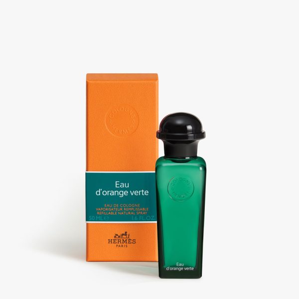 HERMÈS EAU D'ORANGE VERTE edc recargaable vaporizador 50 ml