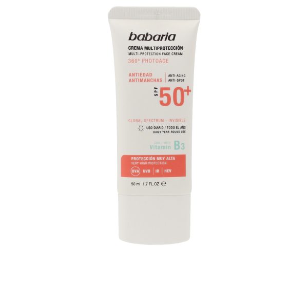 BABARIA SOLAR MULTI-PROTEÇÃO creme anti-manchas SPF50+ 50 ml