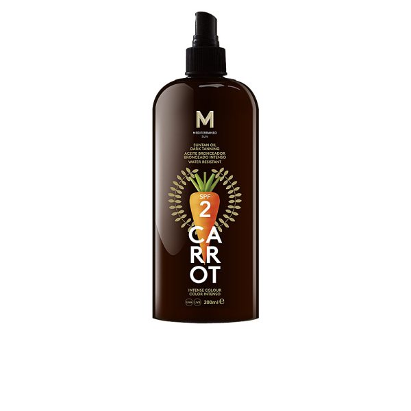 MEDITERRANEO SUN CARROT óleo bronzeador solar SPF2 200 ml