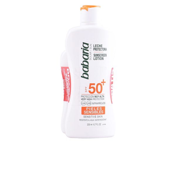 BABARIA SOLAR pele sensível SPF50+ aftersun lote 2 pçs