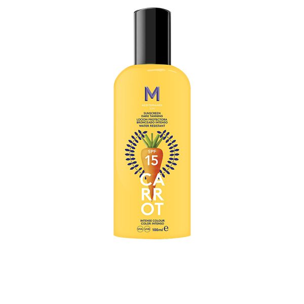 MEDITERRANEO SUN CARROT protector solar bronzeador SPF15 100 ml